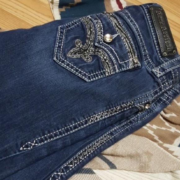 Rock Revival Denim - 😍🐯😍"Deeka" straightleg Rock Revival jeans